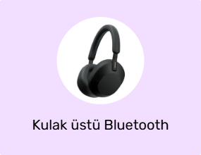 Kulak üstü Bluetooth kulaklık