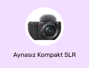 Aynasız Kompakt SLR Makineleri