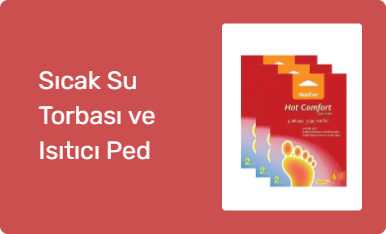 Sıcak Su Torbası ve Isıtıcı Ped
