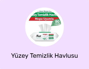 Yüzey Temizlik Havlusu