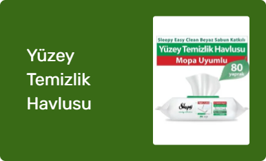 Yüzey Temizlik Havlusu