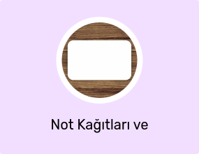 Not Kağıtları ve Bloknot