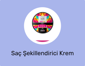 Saç Şekillendirici Krem ve Wax