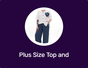 Plus Size Top and Bottom Set
