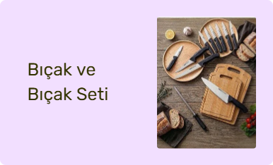 Bıçak ve Bıçak Seti