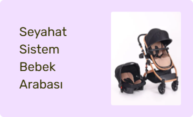 Seyahat Sistem Bebek Arabası