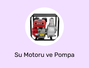 Su Motoru ve Pompa