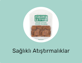 Sağlıklı Atıştırmalıklar