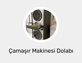 Çamaşır Makinesi Dolabı