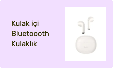 Kulak içi Bluetoooth Kulaklık