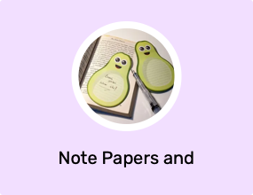 Note Papers and Notepads