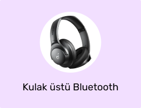 Kulak üstü Bluetooth kulaklık