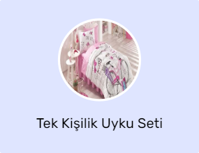 Tek Kişilik Uyku Seti
