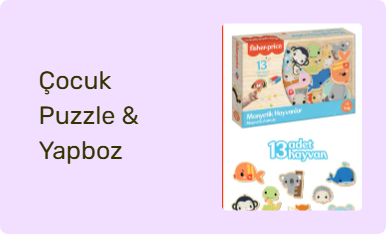 Çocuk Puzzle & Yapboz