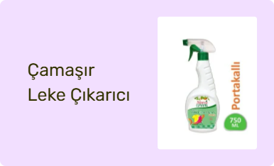 Çamaşır Leke Çıkarıcı
