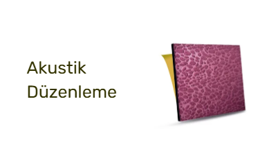 Akustik Düzenleme