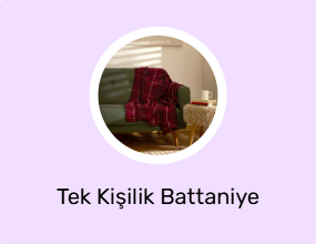 Tek Kişilik Battaniye