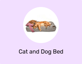 Cat and Dog Bed