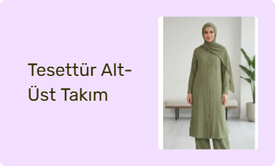 Tesettür Alt-Üst Takım