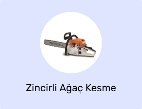Zincirli Ağaç Kesme Makinesi