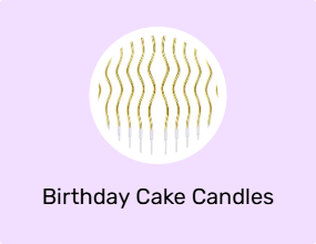 Birthday Cake Candles