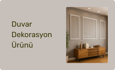 Duvar Dekorasyon Ürünü