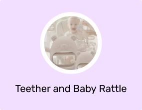 Teether and Baby Rattle