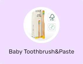Baby Toothbrush&Paste