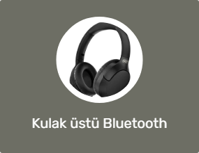 Kulak üstü Bluetooth kulaklık