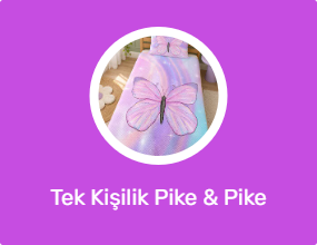 Tek Kişilik Pike & Pike Takımı