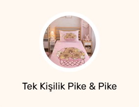 Tek Kişilik Pike & Pike Takımı
