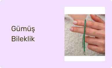 Gümüş Bileklik