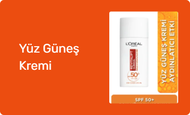Yüz Güneş Kremi