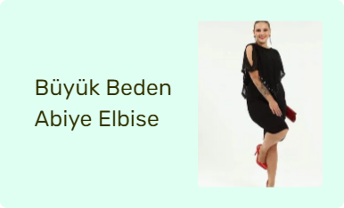 Büyük Beden Abiye Elbise