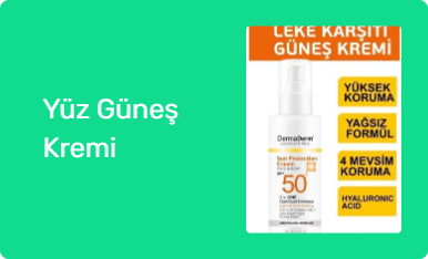 Yüz Güneş Kremi