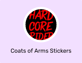 Coats of Arms Stickers & Phosphor Strips