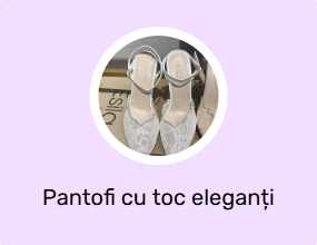 Pantofi cu toc eleganți