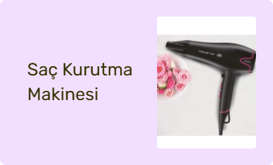 Saç Kurutma Makinesi