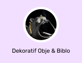 Dekoratif Obje & Biblo