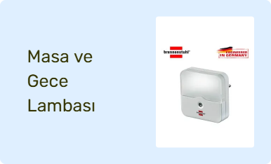 Masa ve Gece Lambası