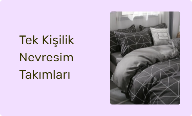 Tek Kişilik Nevresim Takımları