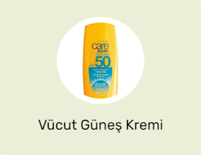 Vücut Güneş Kremi