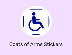Coats of Arms Stickers & Phosphor Strips
