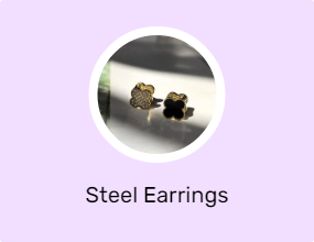 Steel Earrings