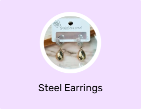 Steel Earrings
