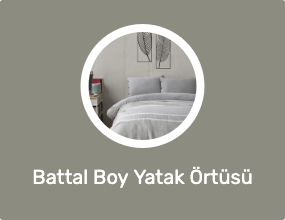 Battal Boy Yatak Örtüsü