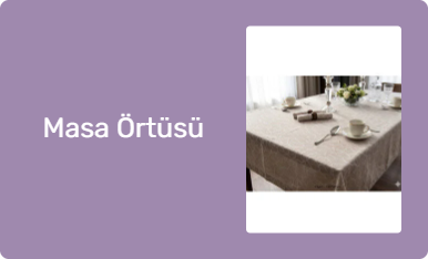 Masa Örtüsü