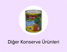 Diğer Konserve Ürünleri