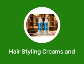 Hair Styling Creams and Waxes