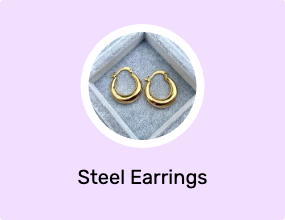 Steel Earrings